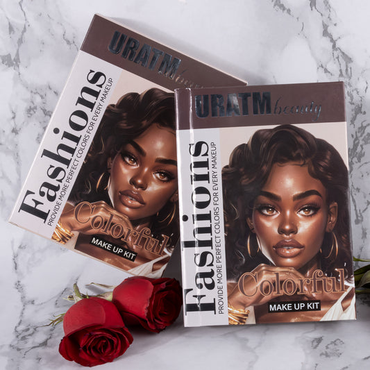 URATM Stylish Colorful Makeup Book with 5 Layers