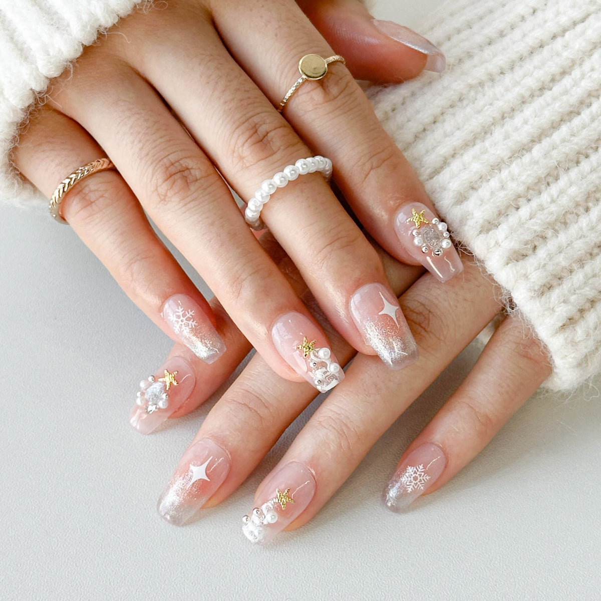 Christmas Press on Nail | Glitzadora