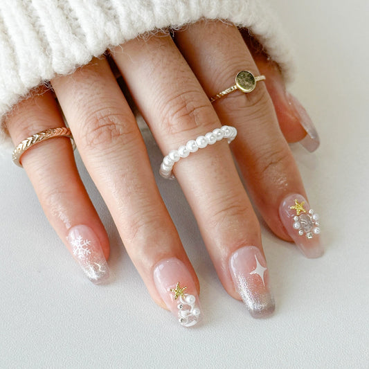 Christmas Press on Nail | Glitzadora